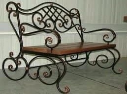 bàn ghế sắt mỷ thuật