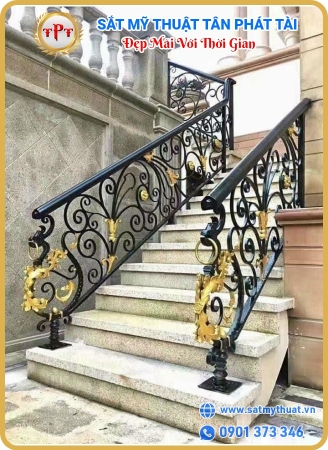 Cầu thang săt mỷ thuật
