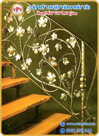 Cầu thang săt mỷ thuật