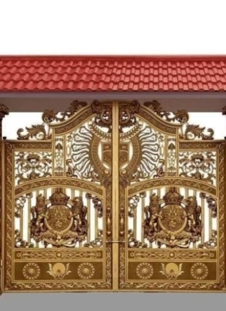 cửa công nhôm đúc cửa công nhôm đúc