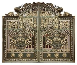 cửa công nhôm đúc