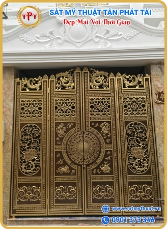 Cửa nhôm đúc 07