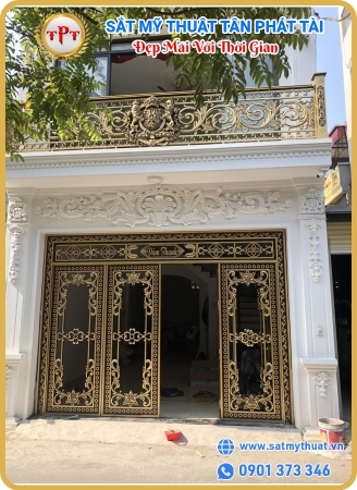 Cửa nhôm đúc 08