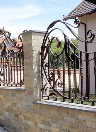 Hàng rào sắt mỷ thuật Hàng rào sắt mỷ thuật