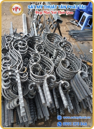 Phụ kiện sắt mỹ thuật 06 Phụ kiện sắt mỹ thuật 06
